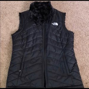 North Face reversible vest